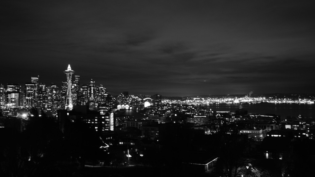 Seattle skyline with Space Needle